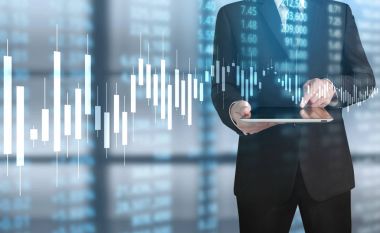 elden gelen stok mali grafik sembolleri ile el