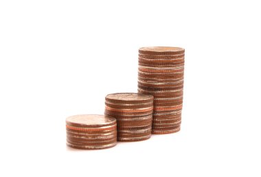 Yatırım konsepti ve sikkeler borsa grafiği