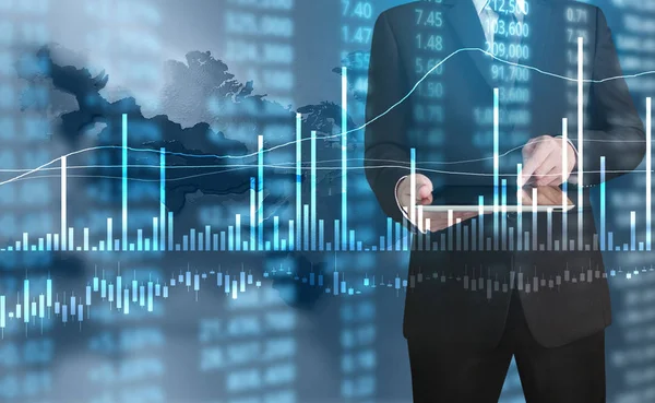 elden gelen stok mali grafik sembolleri ile el