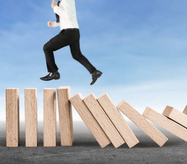 Dur Domino sürekli devrildi