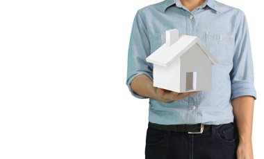 Ev ev ipotek konsepti 