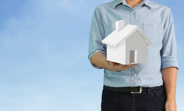 Ev ev ipotek konsepti 