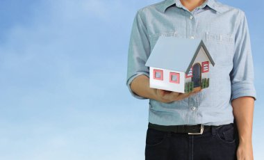 Ev ev ipotek konsepti 