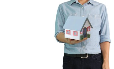 Ev ev ipotek konsepti 