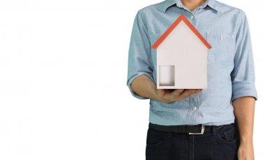 Ev ev ipotek konsepti 