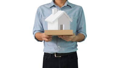 Ev ev ipotek konsepti 