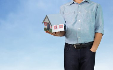 Ev ev ipotek konsepti 