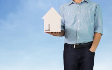 Ev ev ipotek konsepti 