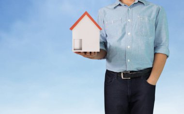 Ev ev ipotek konsepti 