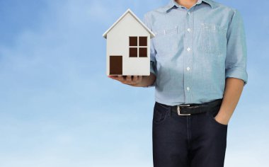 Ev ev ipotek konsepti 