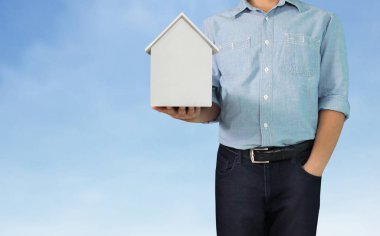 Ev ev ipotek konsepti 