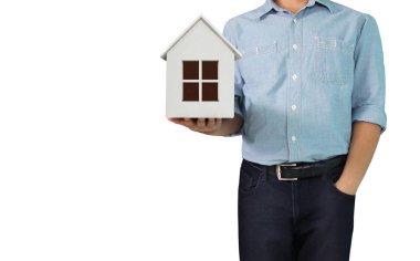 Ev ev ipotek konsepti 