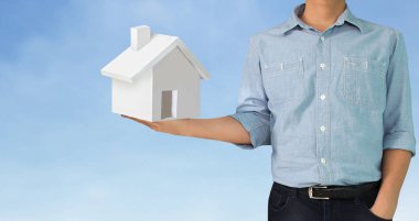 Ev ev ipotek konsepti 