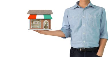 Ev ev ipotek konsepti 