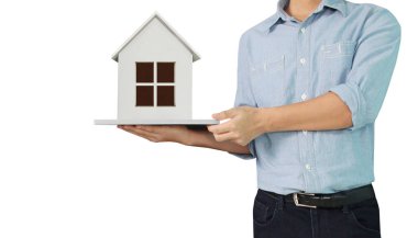 Ev ev ipotek konsepti 