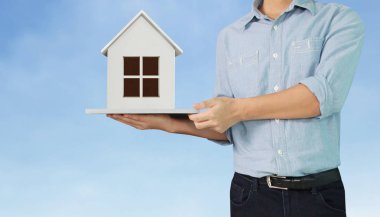 Ev ev ipotek konsepti 