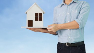 Ev ev ipotek konsepti 