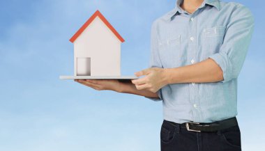 Ev ev ipotek konsepti 