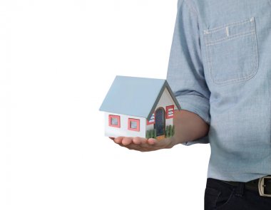 Ev ev ipotek konsepti 