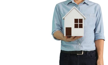 Ev ev ipotek konsepti 