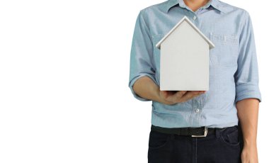 Ev ev ipotek konsepti 