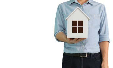 Ev ev ipotek konsepti 