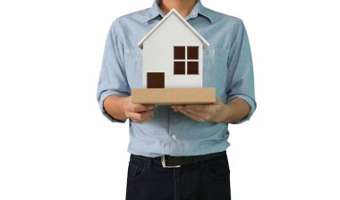 Ev ev ipotek konsepti 