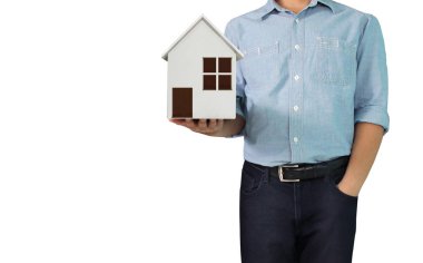 Ev ev ipotek konsepti 