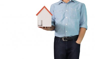 Ev ev ipotek konsepti 