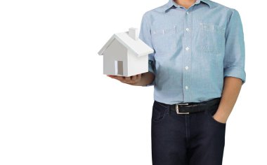 Ev ev ipotek konsepti 