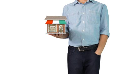 Ev ev ipotek konsepti 