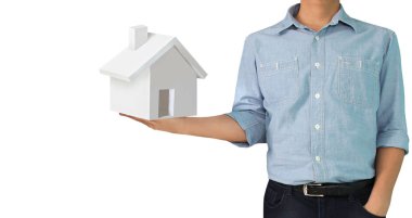 Ev ev ipotek konsepti 