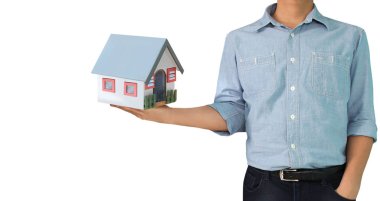 Ev ev ipotek konsepti 