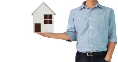 Ev ev ipotek konsepti 