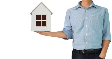 Ev ev ipotek konsepti 