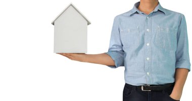 Ev ev ipotek konsepti 