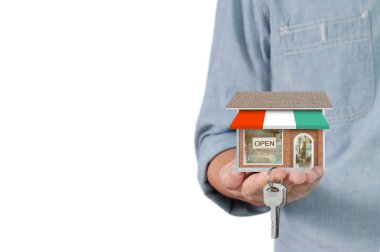 Ev ev ipotek konsepti 