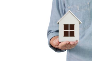 Ev ev ipotek konsepti 