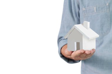 Ev ev ipotek konsepti 