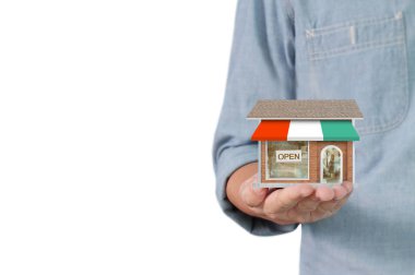 Ev ev ipotek konsepti 