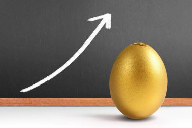 İzole edilmiş bir Paskalya yumurtası