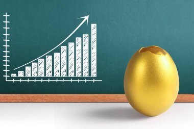 İzole edilmiş bir Paskalya yumurtası