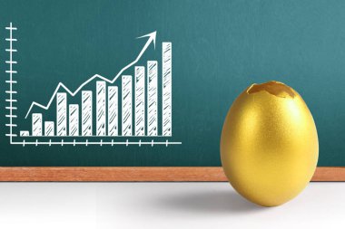 İzole edilmiş bir Paskalya yumurtası