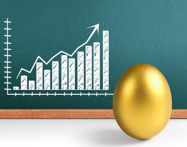 İzole edilmiş bir Paskalya yumurtası