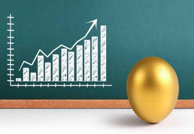 İzole edilmiş bir Paskalya yumurtası