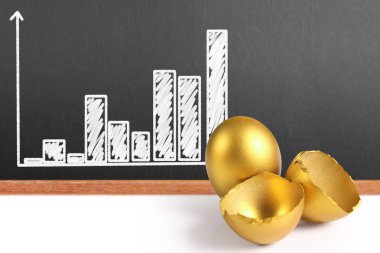 İzole edilmiş bir Paskalya yumurtası