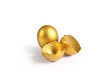 İzole edilmiş bir Paskalya yumurtası