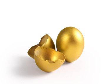 İzole edilmiş bir Paskalya yumurtası