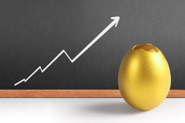 İzole edilmiş bir Paskalya yumurtası