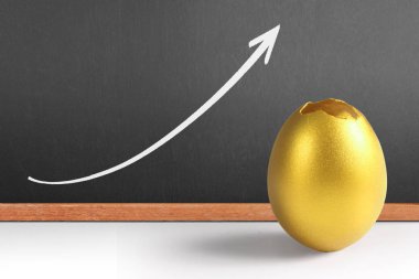 İzole edilmiş bir Paskalya yumurtası